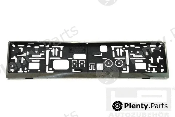 Hpauto 18514 — Licence Plate Holder Kennzeichenhalter Edelstahl