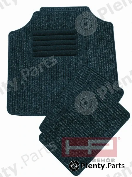 Hpauto 16223 — Floor Mat Set Fußmatten-Set Sopo Gr.3 Anthrazit, 4-tlg.