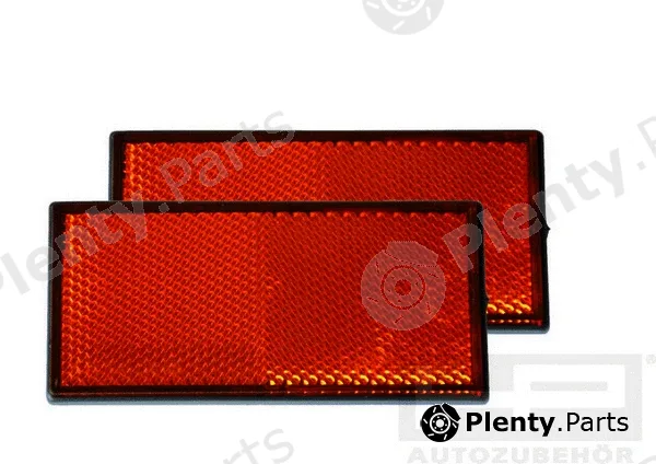 Hpauto 10214 — Side Reflector Reflektor-Set Eckig Orange klebbar