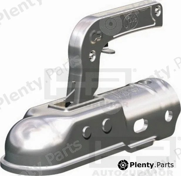 Hpauto 25450 — Coupling Ball, towing device Anhänger-Kugelkupplung für AHK mit Auflaufbremse rund, 50 mm