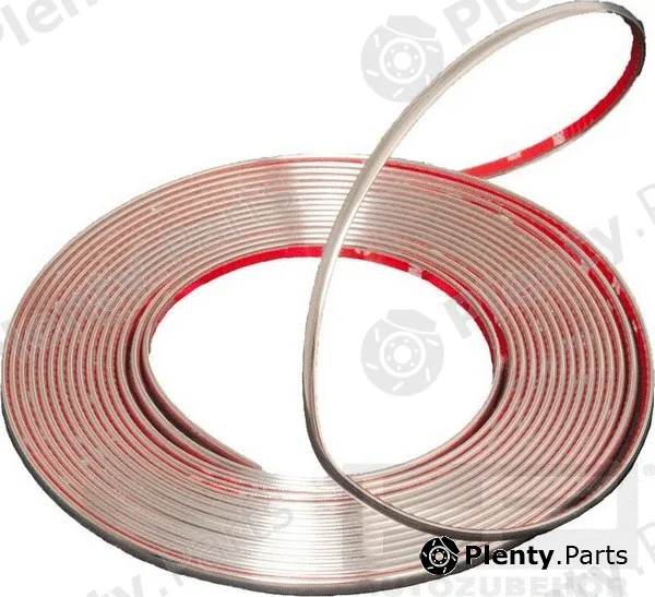 Hpauto 18806 — Trim/Protection Strip, door Chrom-Zierleiste 8 m/6 mm