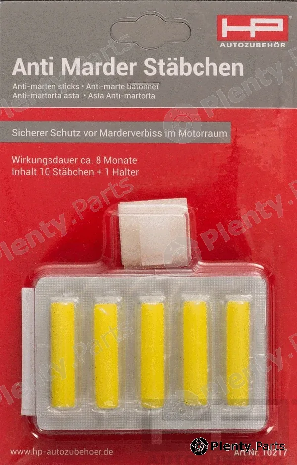 Hpauto 10217 — Marten Protection Anti-Marder-Stäbchen, 10 Stück