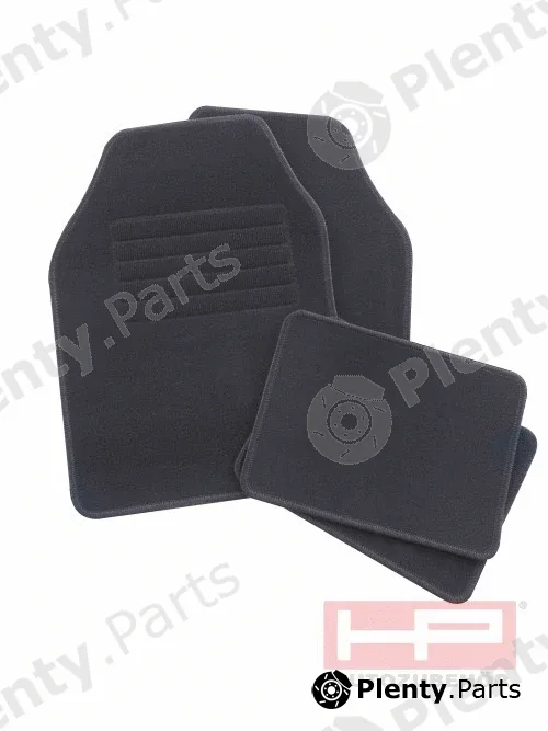 Hpauto 16555 — Floor Mat Set Fußmatten-Set Florida Universal Schwarz