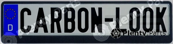 Hpauto 18511 — Licence Plate Holder Kennzeichenhalter Carbonlook