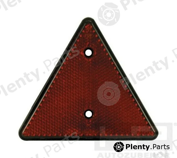 Hpauto 10131 — Reflector Dreieck-Rückstrahler Rot schraubbar, lose