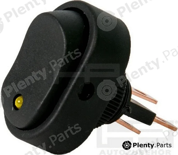 Hpauto 28471 — Switch Wippschalter Oval mit Leuchte Gelb