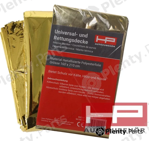 Hpauto 10019 — Roadside assistance Rettungsdecke 160 x 210 cm