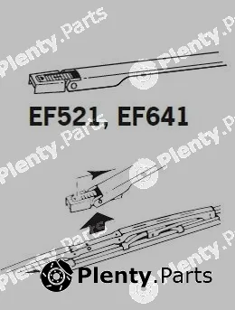 Trico EF521 — Wiper Blade TRICO EXACT FIT CONVENTIONAL