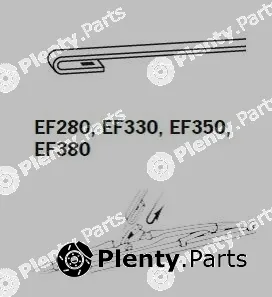 Trico EF280 — Wiper Blade TRICO EXACT FIT CONVENTIONAL