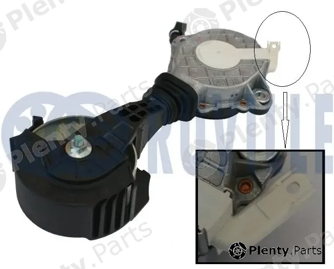 Ruville 542020 — Belt Tensioner, V-ribbed belt