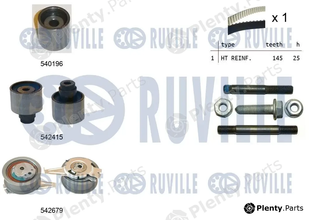 Ruville 550376 — Timing Belt Kit