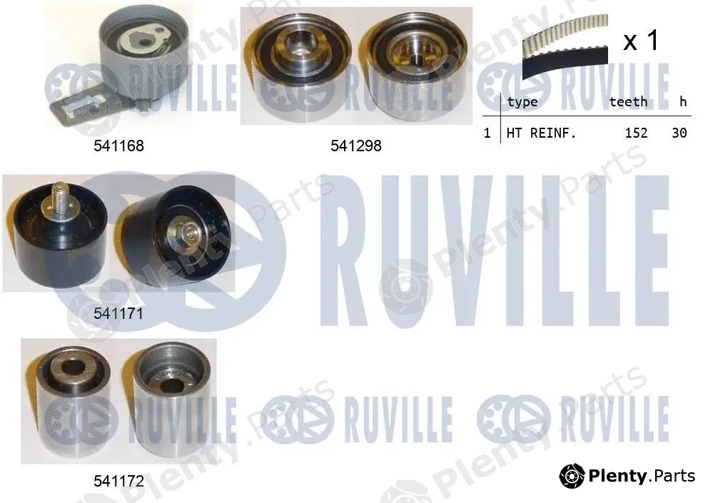 Ruville 550273 — Timing Belt Kit