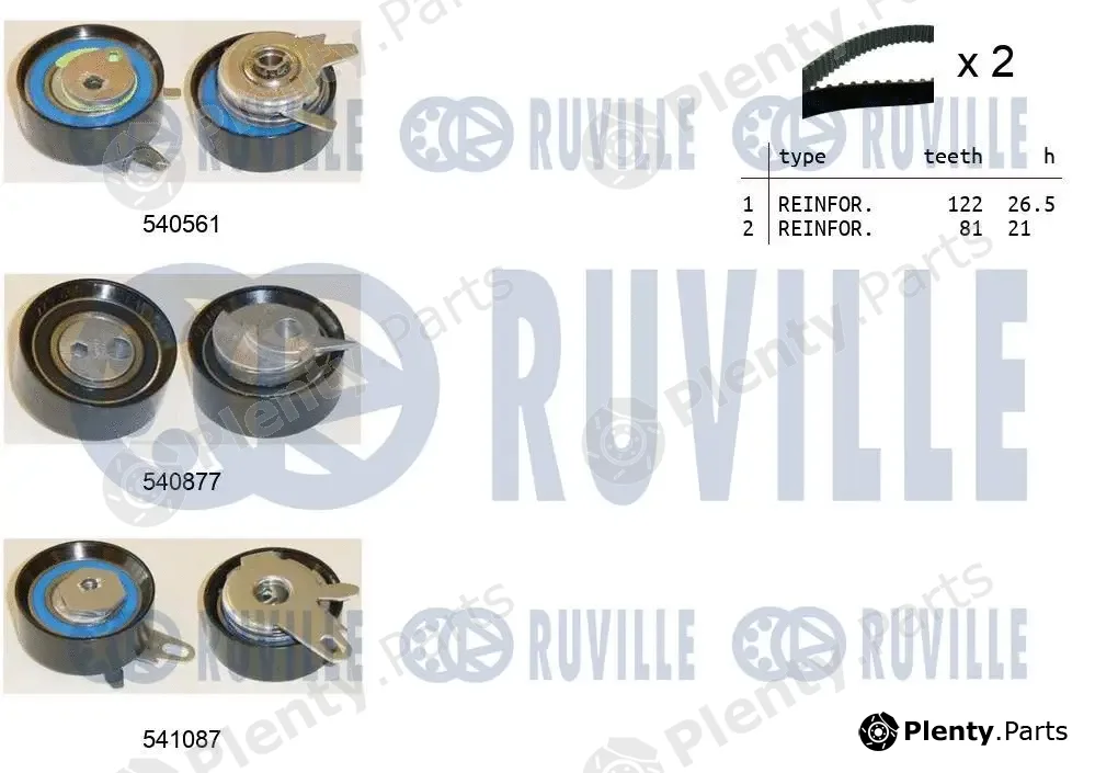 Ruville 550143 — Timing Belt Kit