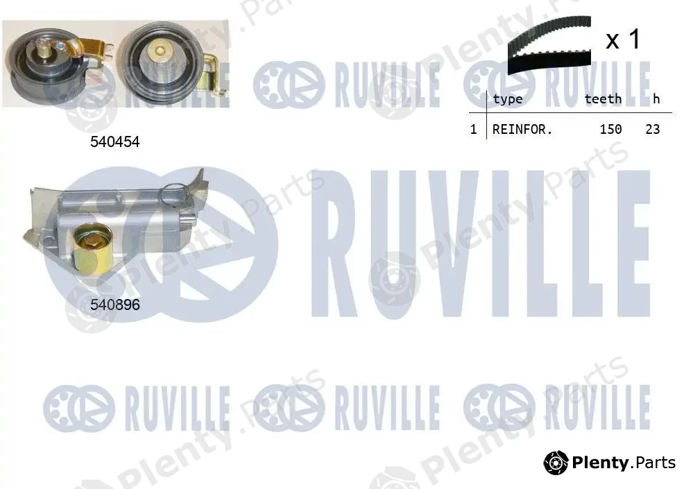 Ruville 550104 — Timing Belt Kit