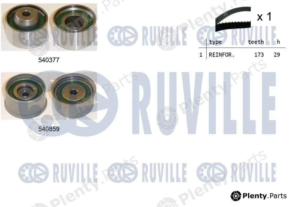 Ruville 550440 — Timing Belt Kit