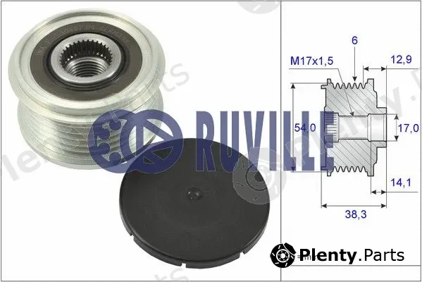 Ruville 56680 — Water Pump, engine cooling