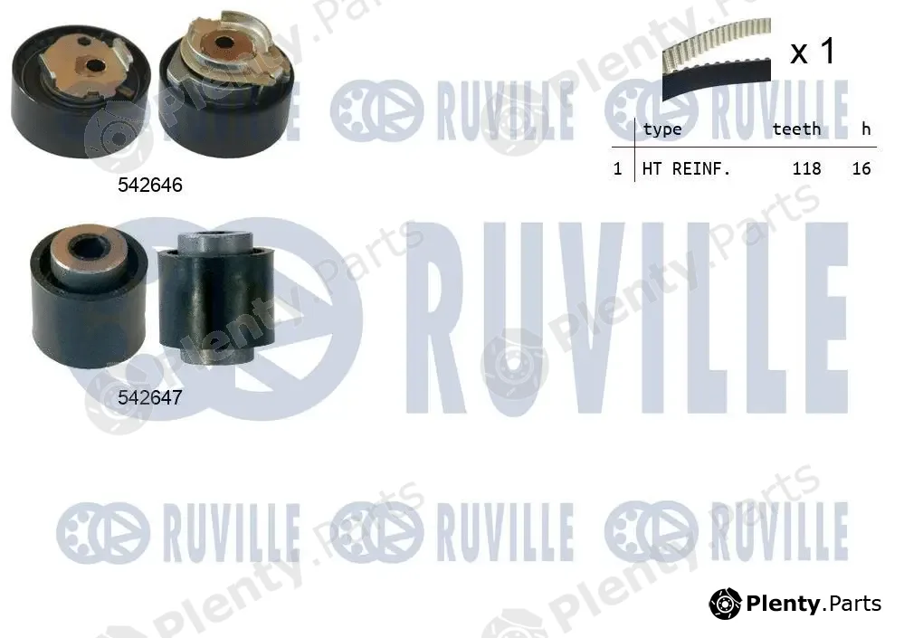 Ruville 550377 — Timing Belt Kit
