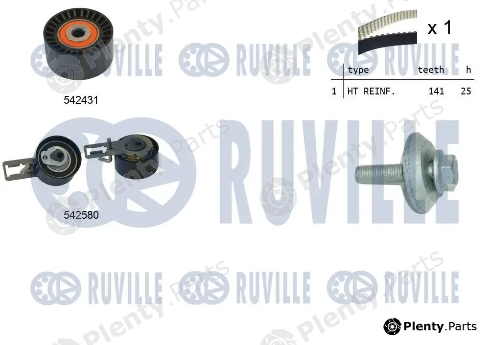 Ruville 550369 — Timing Belt Kit