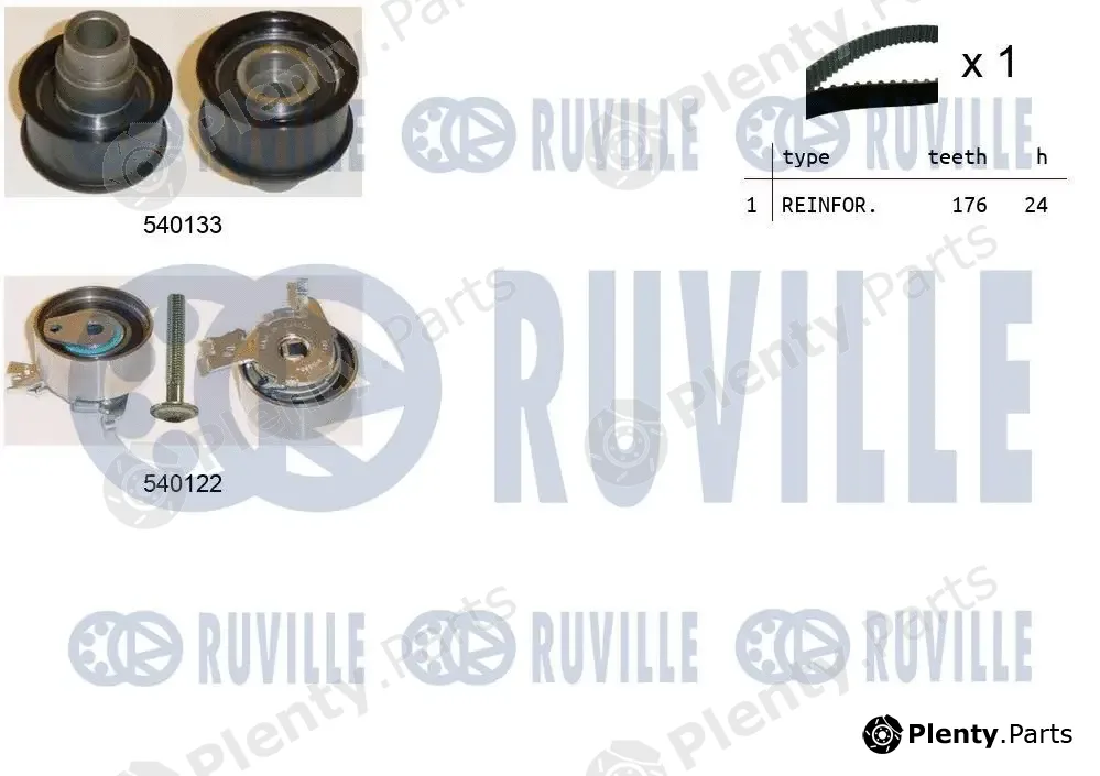 Ruville 550089 — Timing Belt Kit