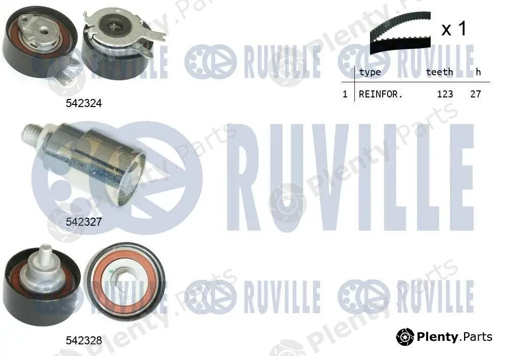 Ruville 550492 — Timing Belt Kit