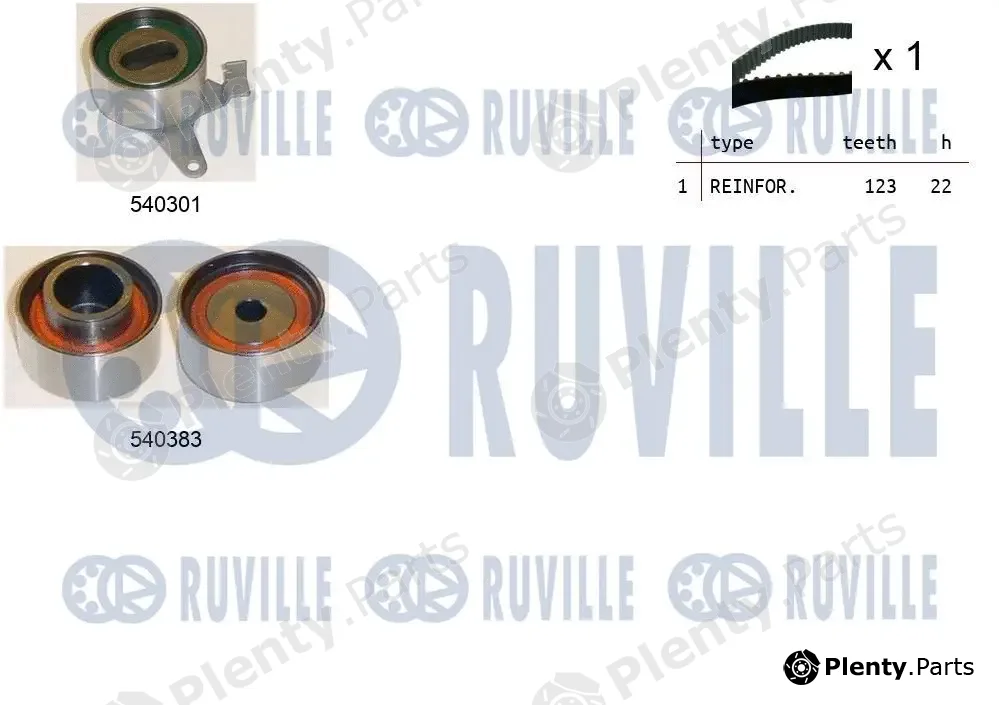 Ruville 550446 — Timing Belt Kit