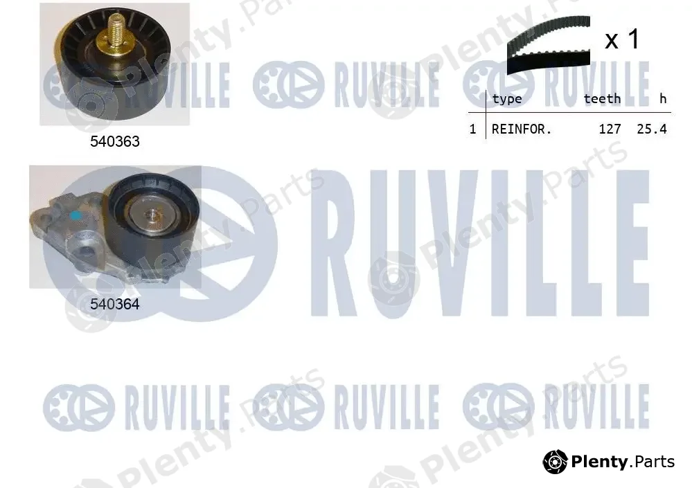 Ruville 550035 — Timing Belt Kit