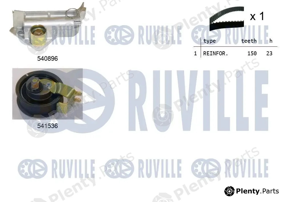 Ruville 550251 — Timing Belt Kit