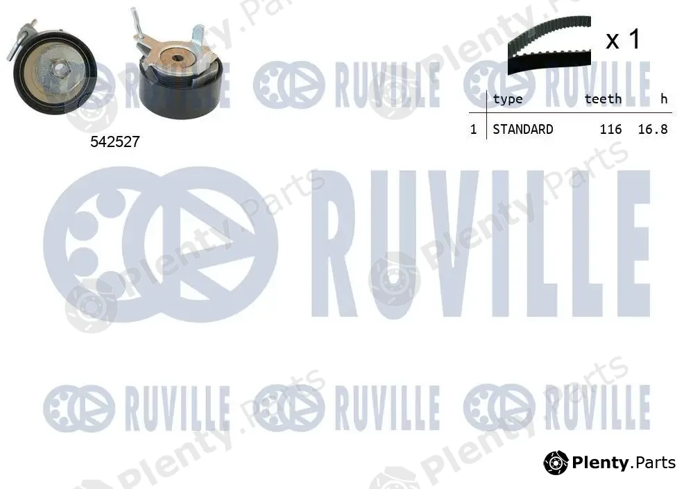 Ruville 550505 — Timing Belt Kit