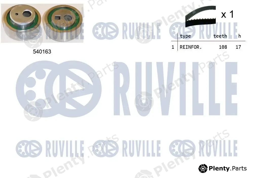 Ruville 550328 — Timing Belt Kit