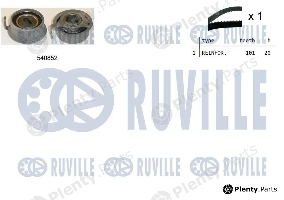 Ruville 550263 — Timing Belt Kit