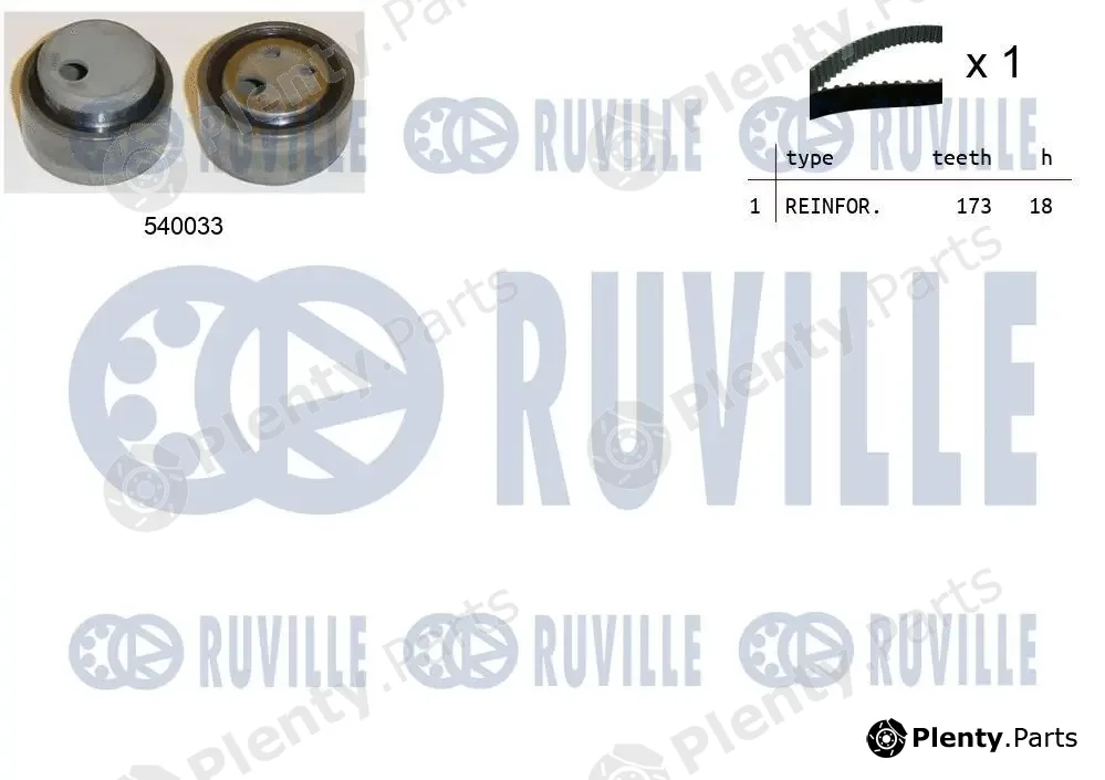 Ruville 550082 — Timing Belt Kit