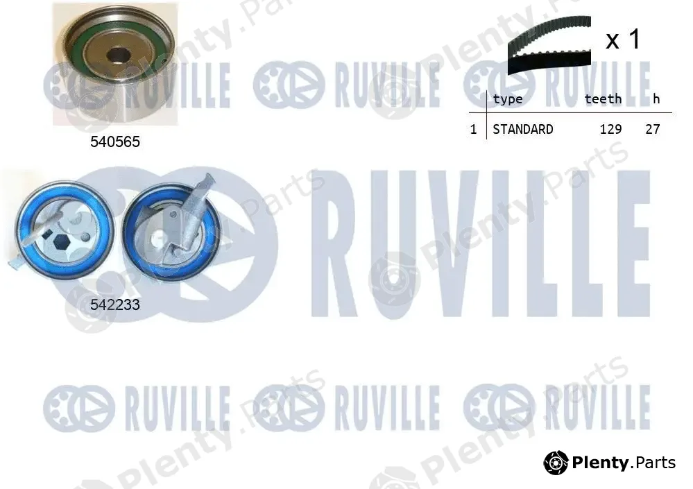 Ruville 550478 — Timing Belt Kit