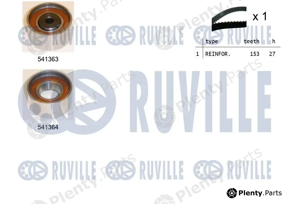 Ruville 550307 — Timing Belt Kit