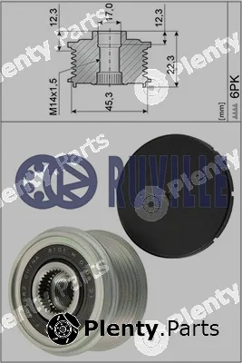 Ruville 56844 — Water Pump, engine cooling