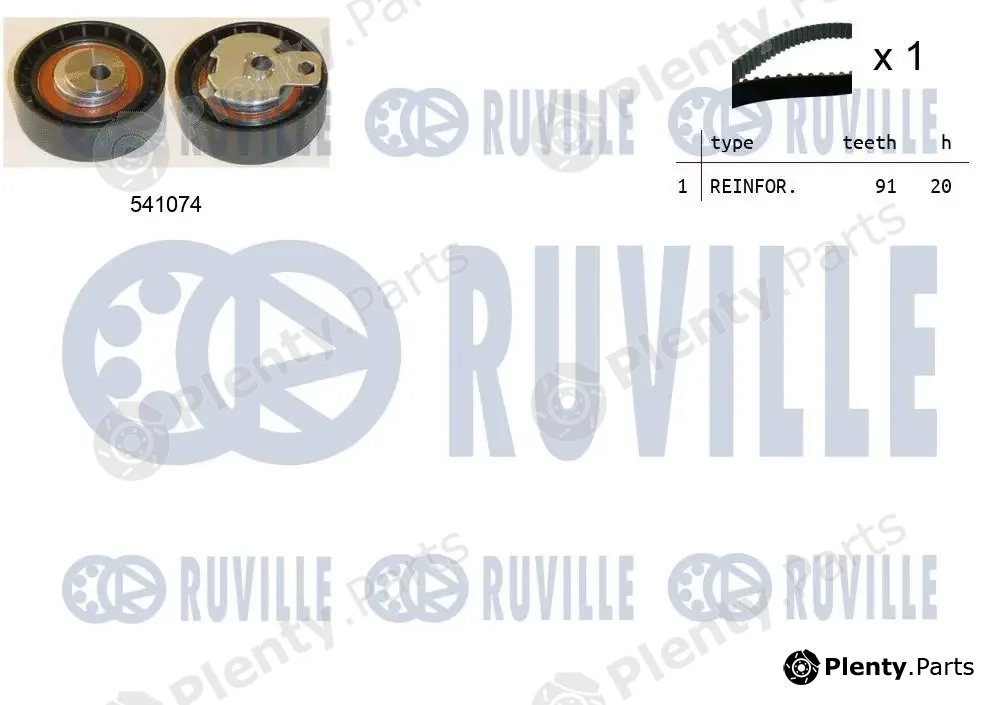 Ruville 550054 — Timing Belt Kit