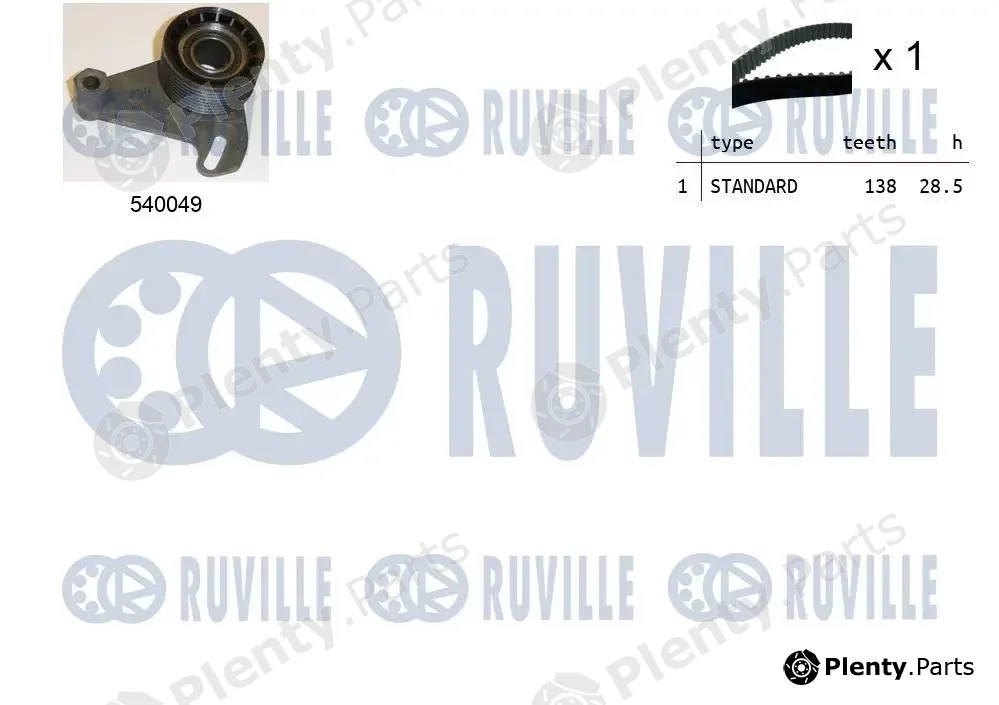 Ruville 550178 — Timing Belt Kit