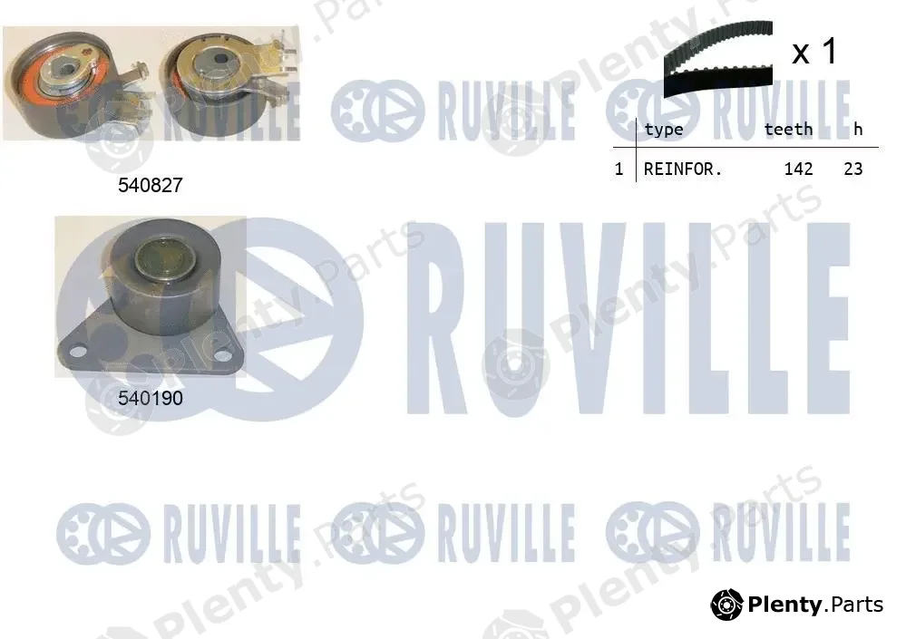 Ruville 550110 — Timing Belt Kit