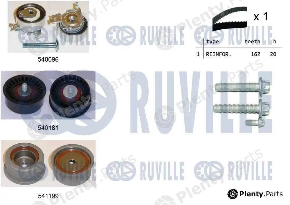 Ruville 550041 — Timing Belt Kit