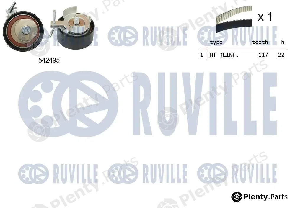 Ruville 550374 — Timing Belt Kit