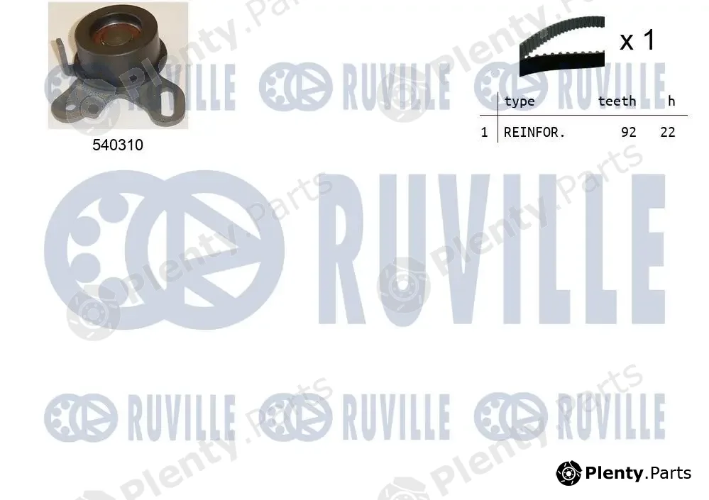 Ruville 550450 — Timing Belt Kit