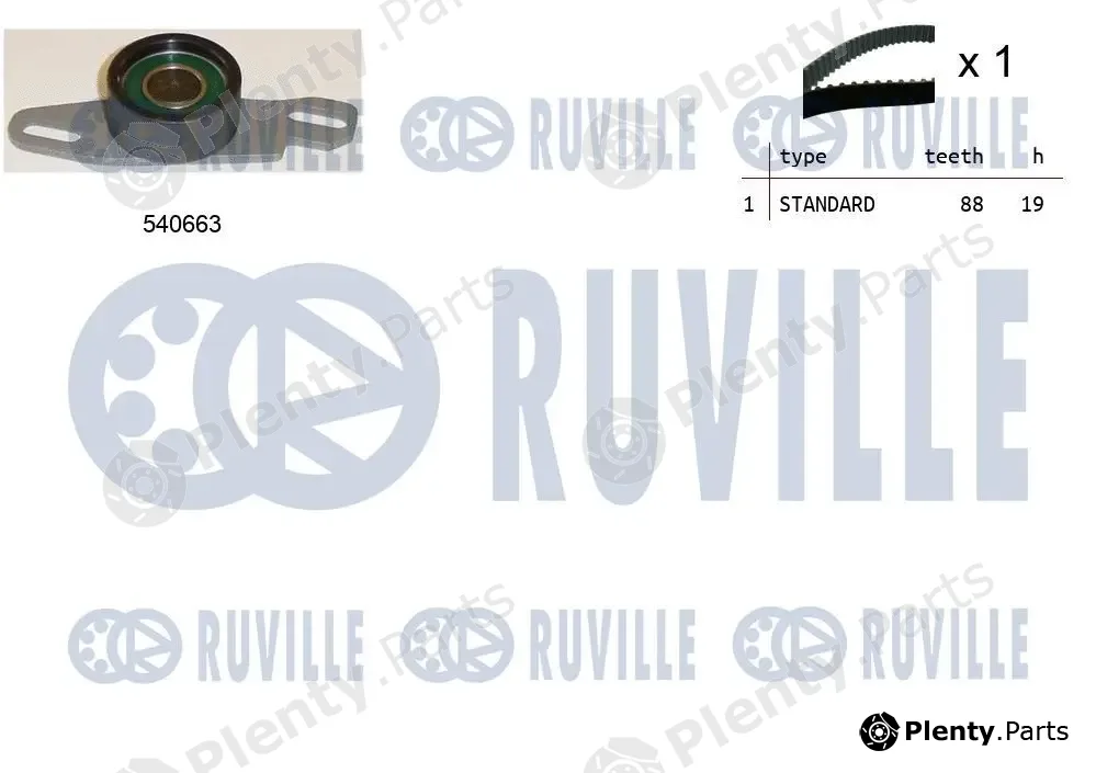 Ruville 550261 — Timing Belt Kit