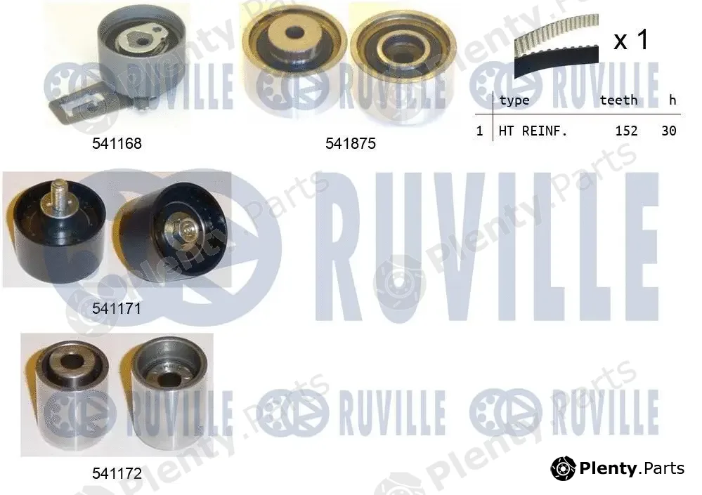 Ruville 550327 — Timing Belt Kit