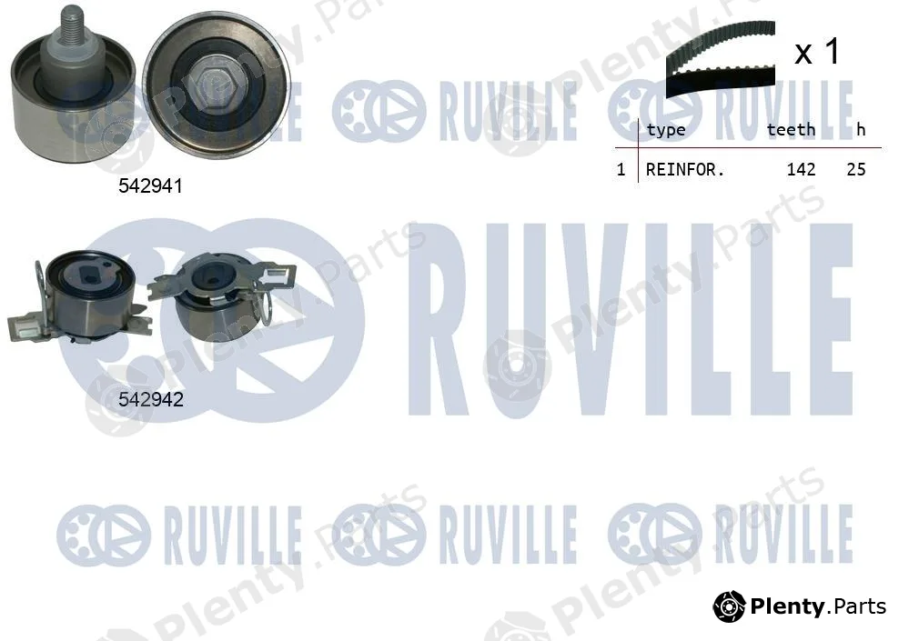 Ruville 550510 — Timing Belt Kit