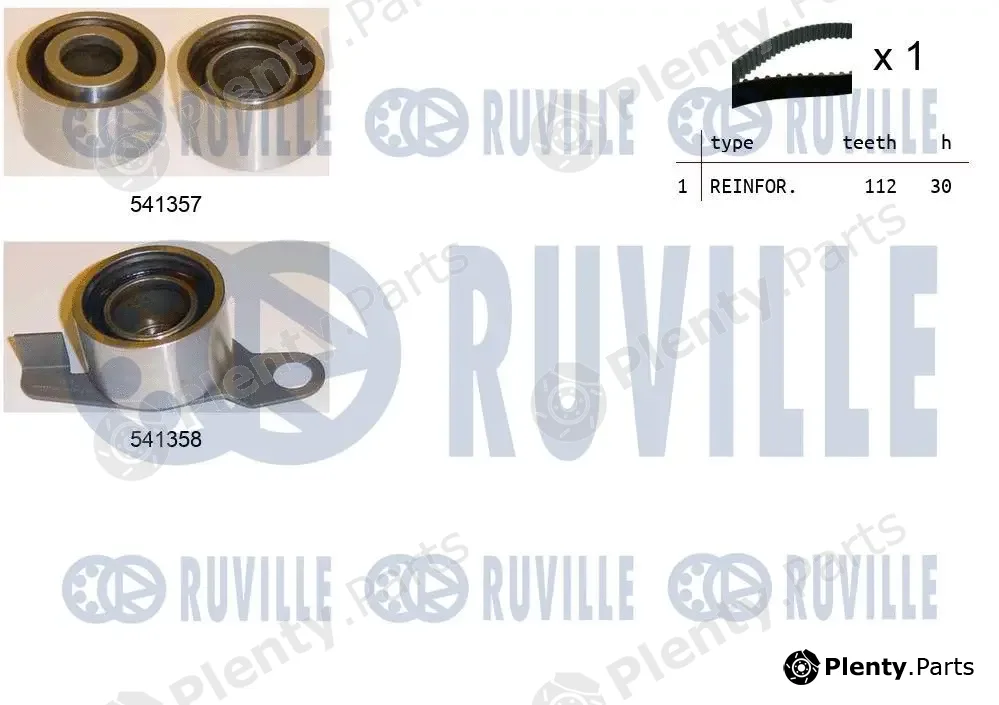 Ruville 550150 — Timing Belt Kit