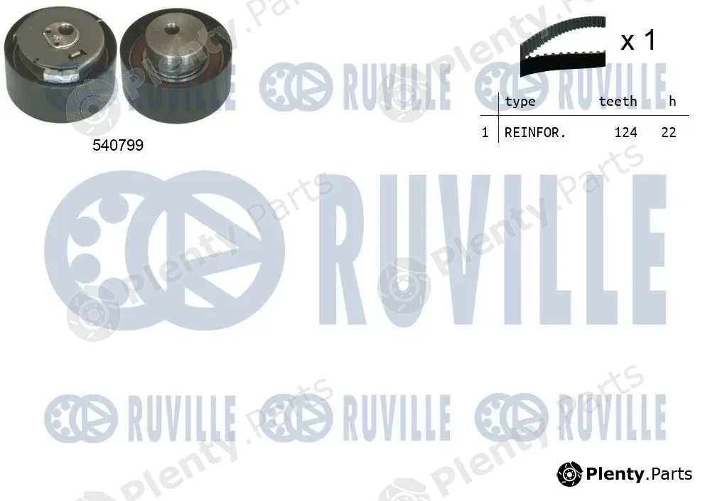 Ruville 550034 — Timing Belt Kit