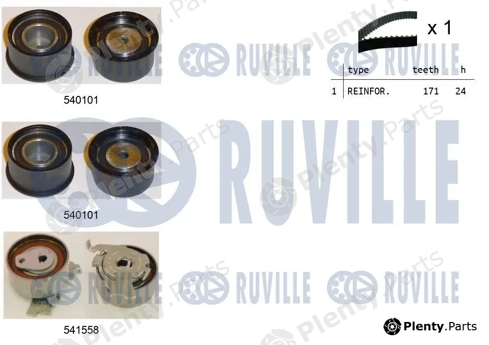 Ruville 550311 — Timing Belt Kit