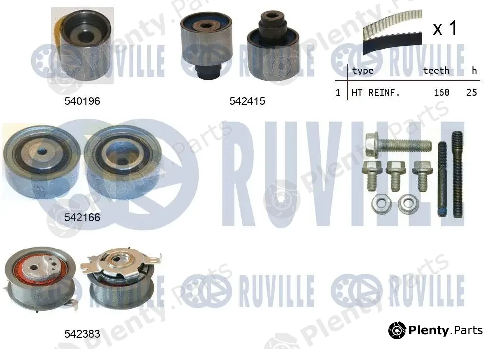Ruville 550335 — Timing Belt Kit