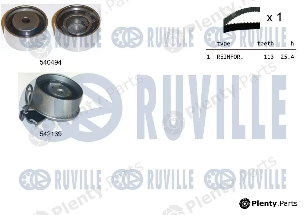 Ruville 550361 — Timing Belt Kit