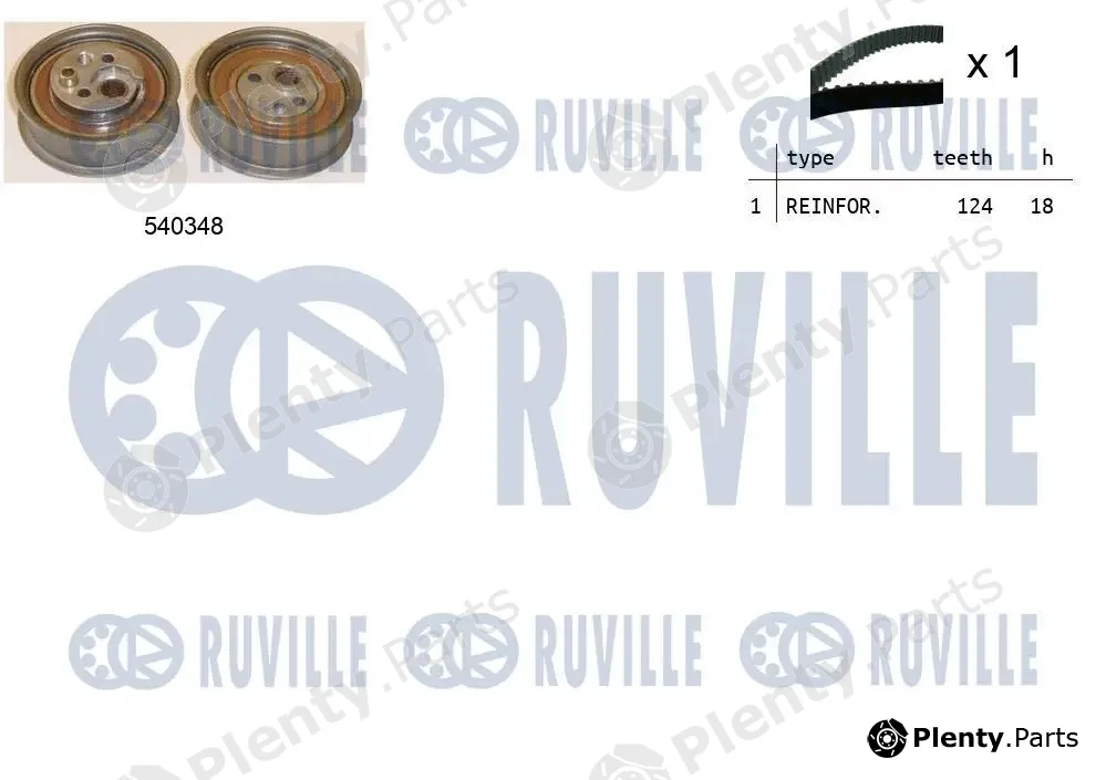 Ruville 550140 — Timing Belt Kit