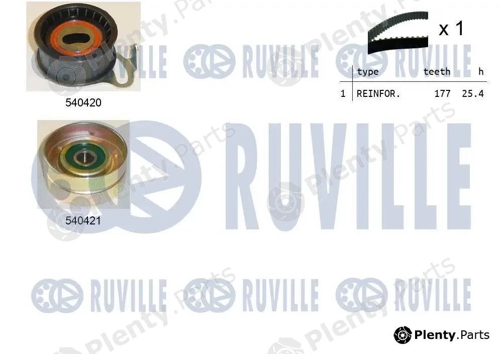 Ruville 550172 — Timing Belt Kit